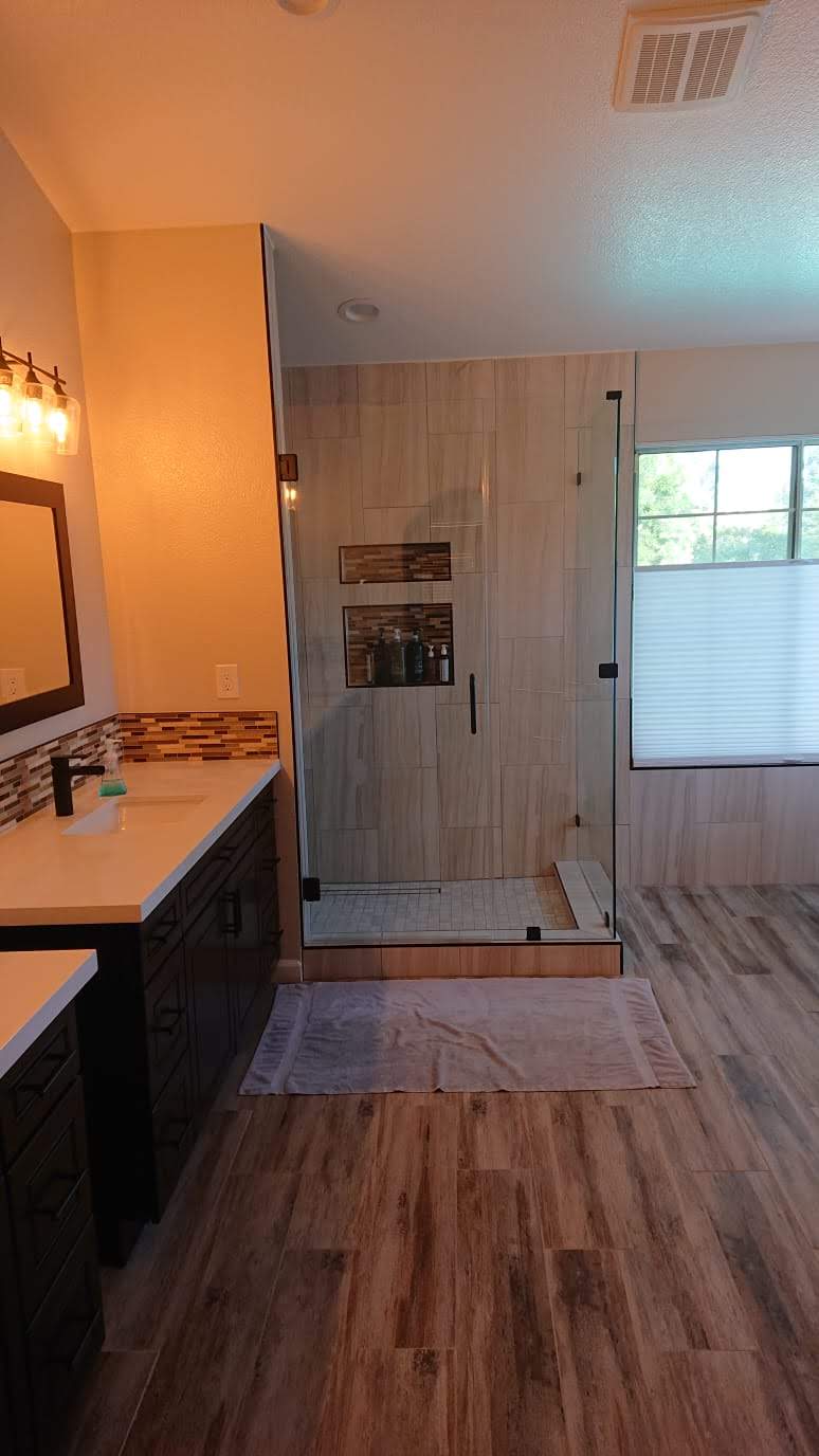 Luxury double vanity bathroom