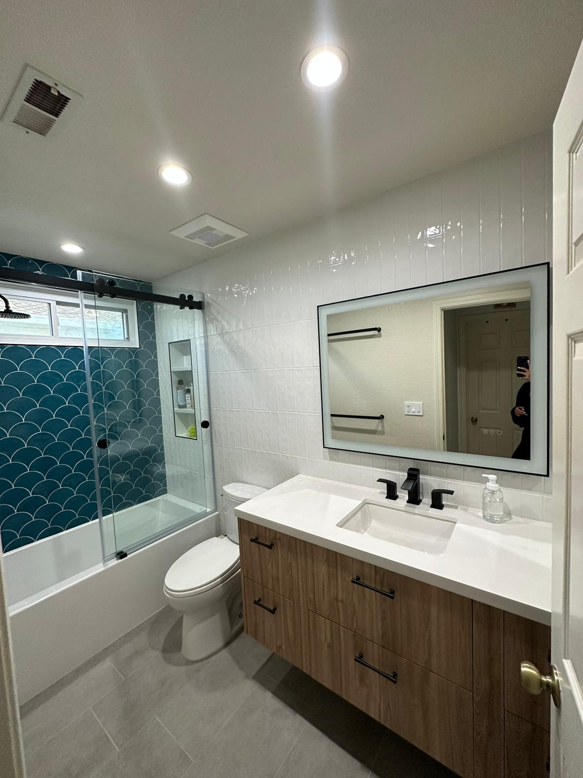Small bathroom remodel Seattle